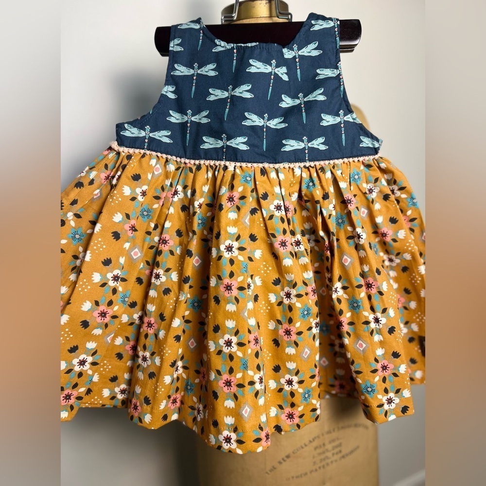 Matilda Jane Platinum dragonfly dress size 6